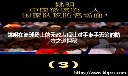 姚明在篮球场上的无敌表现让对手束手无策的防守之道探秘