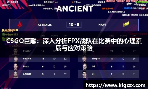 CSGO巨献：深入分析FPX战队在比赛中的心理素质与应对策略